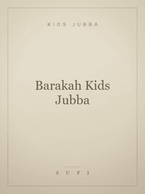 Barakah Kids Jubba