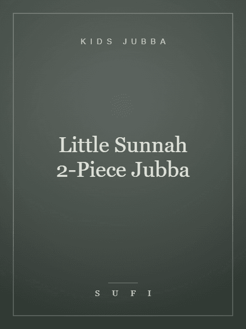 Little Sunnah 2-Piece Jubba