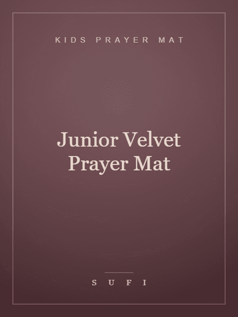 Junior Velvet Prayer Mat