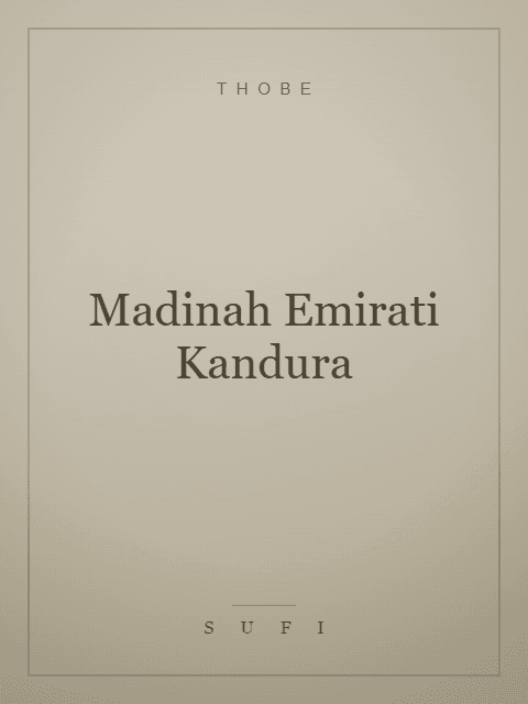 Madinah Emirati Kandura