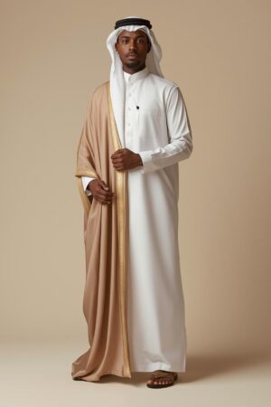arabian jubba white